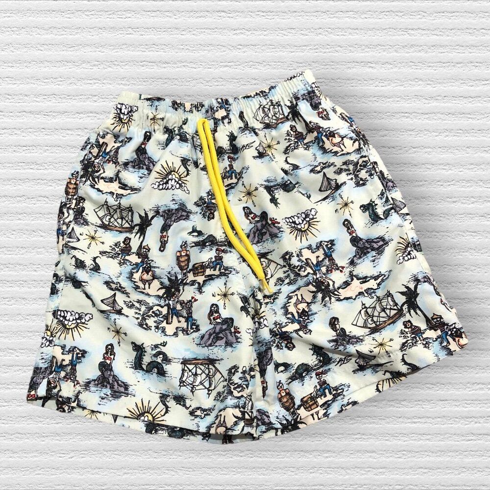 little peixoto swim trunks Pirate Small 6/8 Nautical